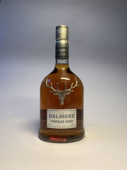 null 2 bouteilles de DALMORE de 70 cl, 46 % :

- Vintage 2000 Single Highland Malt...
