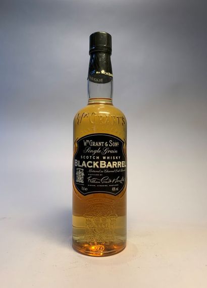 null 2 bouteilles de GRANT & SON's :

- Single Grain Scotch Whisky Blackbarrel Matured...