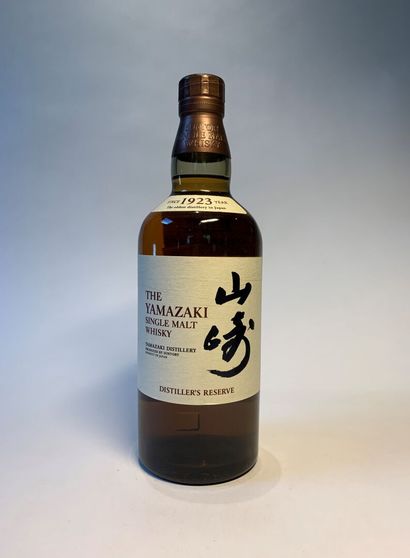 null 2 bouteilles de YAMAZAKI de 70 cl :

- Single Malt Distiller's Reserve, 43 %

-...