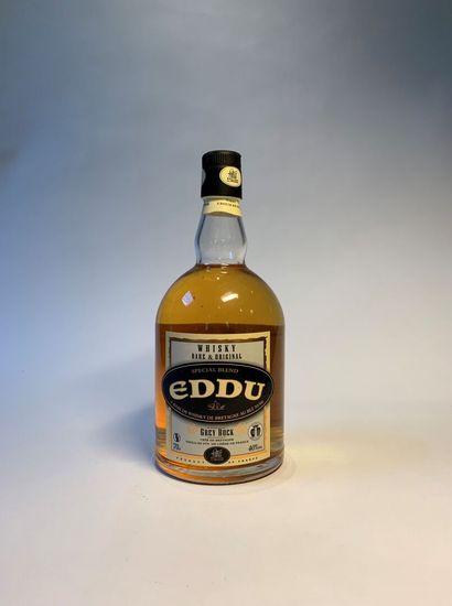 3 bouteilles de EDDU, 70 cl, 40 %, à base...