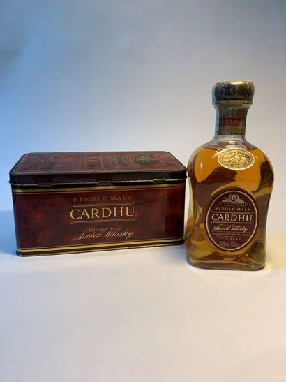null 2 bouteilles de CARDHU de 70 cl, 40 % :

- 12 Years Pure Malt Speyside Scotch...