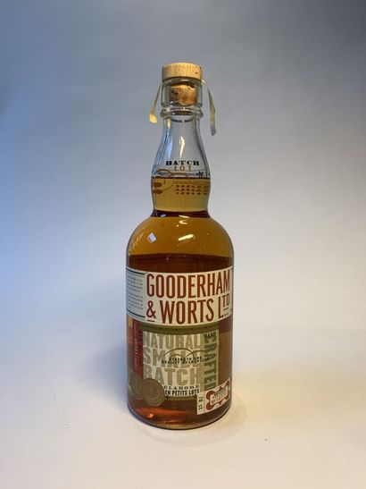 null 1 bouteille de GOODERHAM & WORTS Ltd Natural Small Batch, Bottle N°14771, 70...