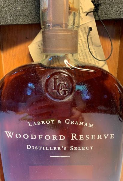 null 3 bouteilles de LABROT & GRAHAM WOODFORD Reserve de 70 cl :

- Distiller's Select...