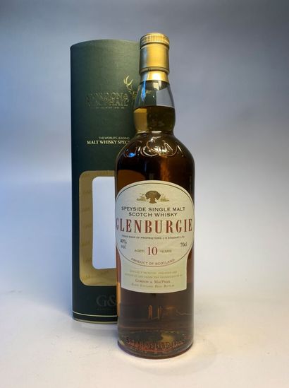 null 2 bouteilles :

- GLENBURGIE 10 Years Speyside Single Malt Scotch Whisky, 70...