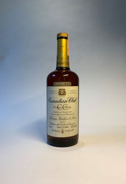 null 4 bouteilles :

- Canadian Whisky Hibram Walter & Sons, 100 cl, 40 %, Under...