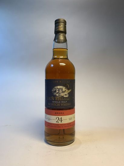null 1 bouteille de BRORA DUN BHEAGAN 24 Years Single Malt Scotch Whisky Vintage...