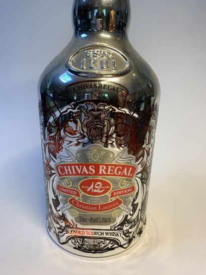 null 2 bouteilles de CHIVAS REGAL :

- 12 Years Limited Edition Christian Lacroix,...