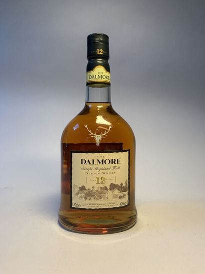 null 3 bouteilles de DALMORE de 70 cl :

- 12 Years Single Highland Malt Scotch Whisky,...
