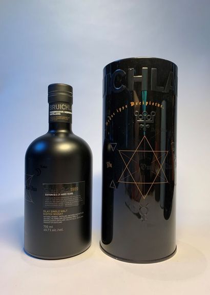 null 1 bouteille de BRUICHLADDICH Black Art Edition 1989 Edition 02.2 : 21 Aged Years,...