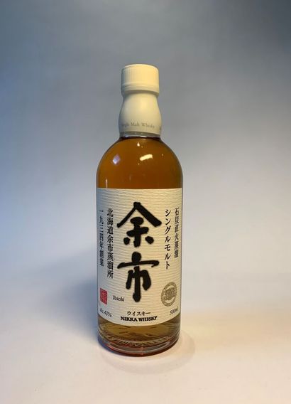 null 1 bouteille de NIKKA Yoichi, 500 ml, 43 %