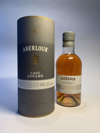 null 2 bouteilles de ABERLOUR :

- Casg Annamh Highland Single Malt Scotch Whisky,...