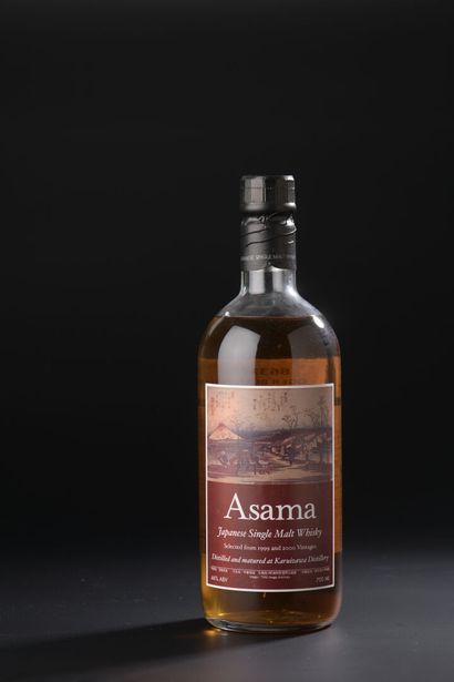 null 1 bouteille de ASAMA Japanese Single Malt Whisky, 700 ml, 46 %, Selected from...
