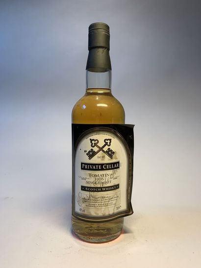 null 1 bouteille de TOMATIN Single Malt Scotch Whisky Cask Selection Private Cellar,...