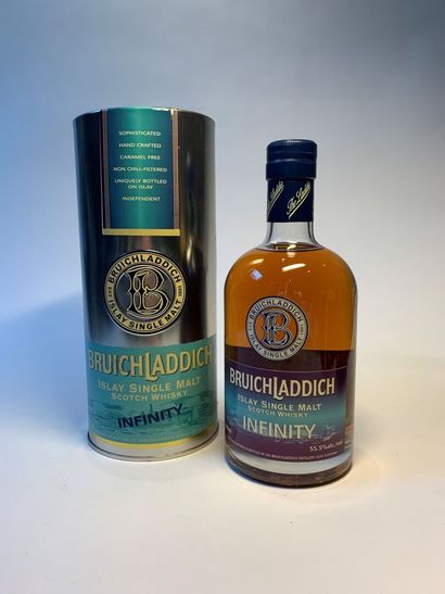 null 1 bouteille de BRUICHLADDICH Infinity Islay Single Malt Scotch Whisky, 700 ml,...