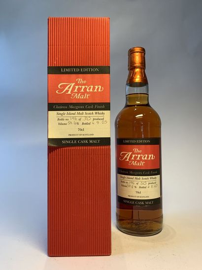 null 3 bouteilles de ARRAN de 70 cl :

- Limited Edition, Château Margaux Cask Finish,...