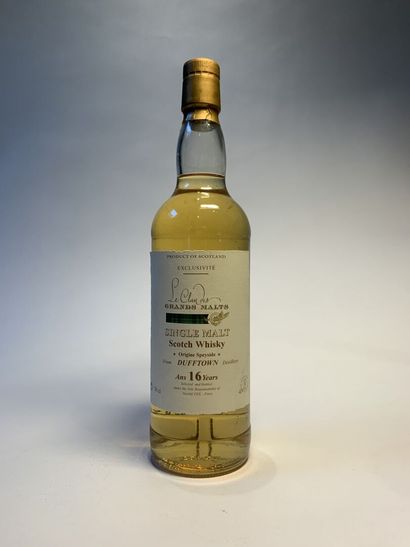 null 4 bouteilles de Le Clan des Grands Malts, Selected and Bottled under the Sole...