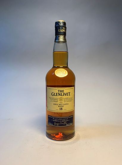 null 3 bouteilles de GLENLIVET de 70 cl :

- 12 Years Single Malt Scotch Whisky,...