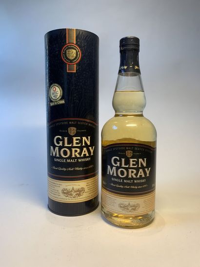 null 3 bouteilles de GLEN MORAY :

- 12 years Single Highland Malt Scotch Wisky,...