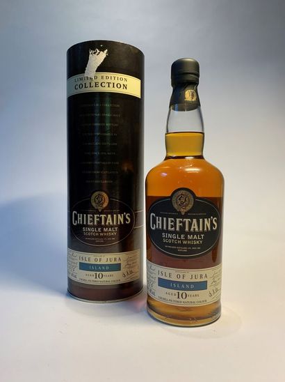 null 1 bouteille de CHIEFTAIN'S Single Malt Scotch Whisky 10 years Island Isle of...