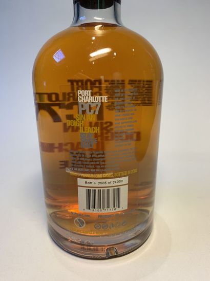 null 3 bouteilles de BRUICHLADDICH de 70 cl :

- 15 Years Islay Single Malt Scotch...