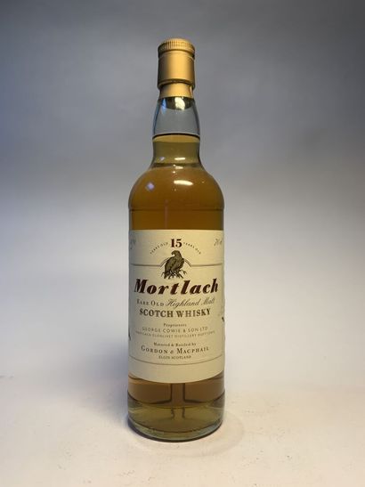 null 
2 bouteilles de MORTLACH :





- 15 Years Rare Old Highland Malt Scotch Whisky,...