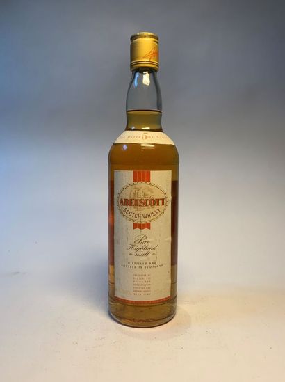 null 4 bouteilles :

- ADELSCOTT 5 Years Scotch Whisky Pure Highland Malt, 70 cl,...