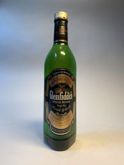 null 4 bouteilles de GLENFIDDICH de 70 cl, 40 % :

- 12 Years Special Reserve Single...