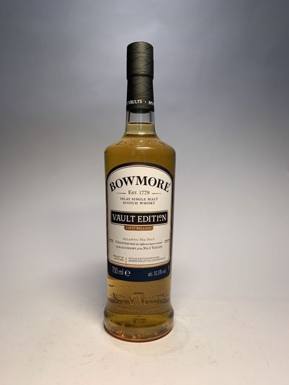 null 2 bouteilles de BOWMORE :

- 12 Years Mariner Islay, Single Malt Scotch Whisky...