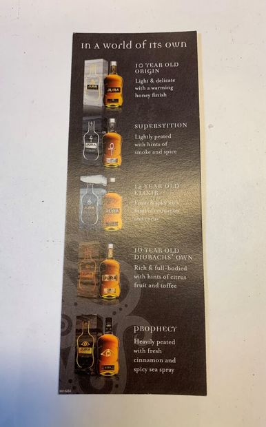 null 2 bouteilles de ISLE OF JURA de 70 cl :

- Prophecy Single Malt Scotch Whisky,...
