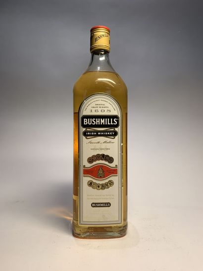 null 3 bouteilles de BUSHMILLS, 1.00 L :

- Black Bush Triple Distilled Smooth &...
