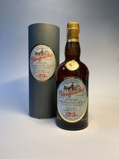 null 1 bouteille de GLENFARCLAS Single Highland Malt Scotch Whisky 25 Years, 700...