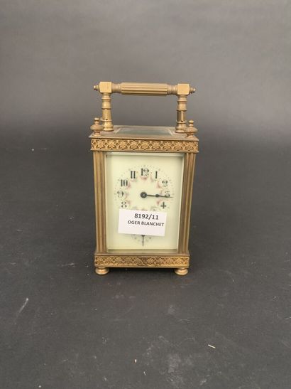 
Travel clock, in brass. 




End of the...