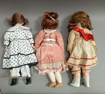null 
Five dolls, the head in cookie marked "JS", "9" and other indistinct marks....