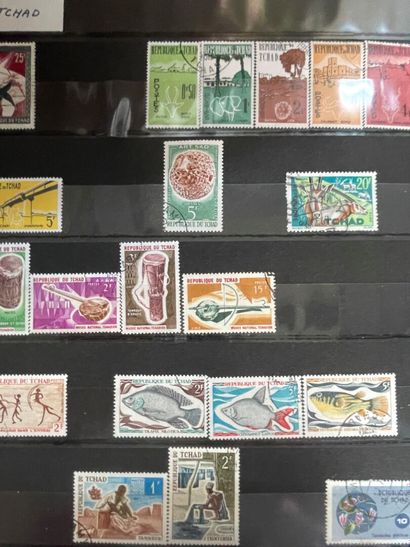 null Collection of recent stamps and first day covers, France and abroad.

9 alb...