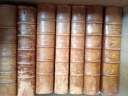 null Strong lot of bound books mainly from the XVIIIth and XIXth century.