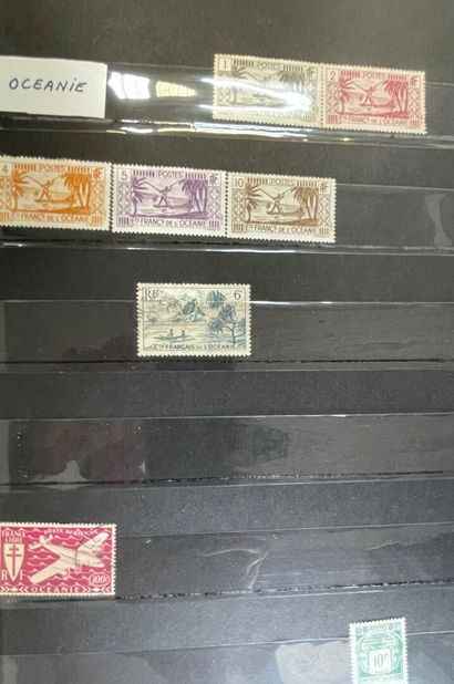 null Collection de timbres récents et d'enveloppes premier jours, France et étranger.

9...