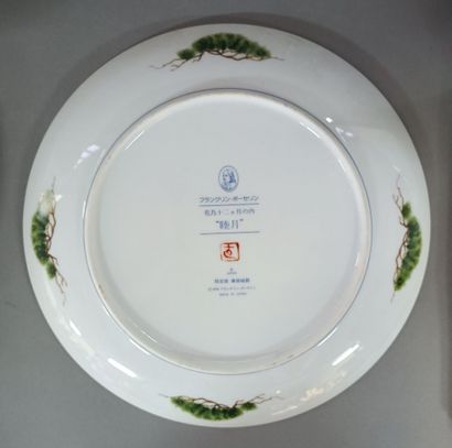 null 
Suite of 11 porcelain plates decorated with animals and trees. 




Contemporary...