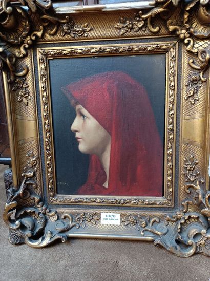 null 
Modern school.




Woman with red veil.




Oil on canvas, signed lower left...
