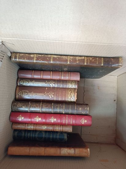 null Strong lot of bound books mainly from the XVIIIth and XIXth century.