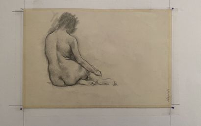 null Leonide FRECHKOP( 1897-1982 )

Lot of 5 drawings signed with initials.

Nudes...
