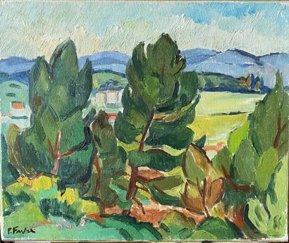 Pierre FAVRE (1906-1983)

Landscape of the...