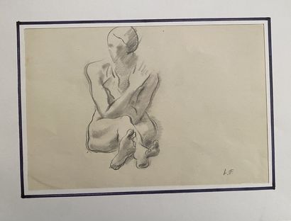 null Leonide FRECHKOP( 1897-1982 )

Lot of 5 drawings signed with initials.

Nudes...