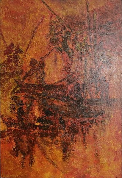 null Dang LEBADANG (1921-2015)

Fishing on the Mekong

Oil on plywood signed top...