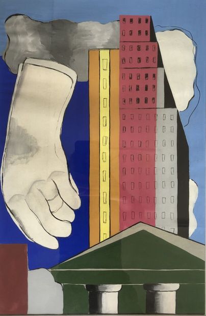
Simone HERMAN (1905-?)





Hand and skyscrapers,...
