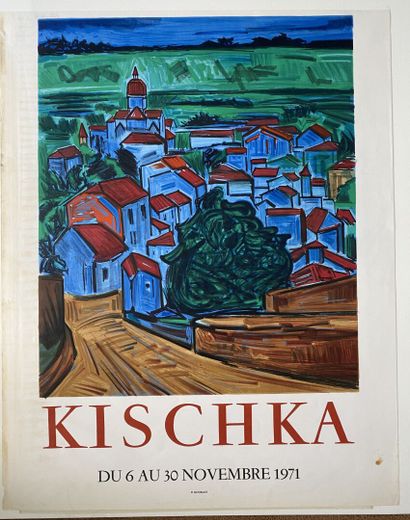 null Isis KISCHKA (1908-1973)

View of a port

Lithograph in colors, signed lower...
