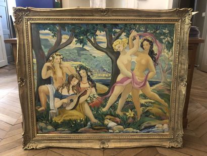 null Simone VERDIER 

Bathers

Oil on canvas signed lower left.

80 x 100 cm



On...