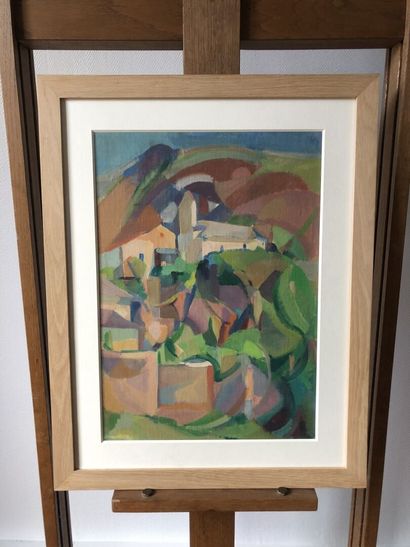 null Oswald PERELLE (1897 - 1992)

Landscape of the south

Oil on canvas, mounted...