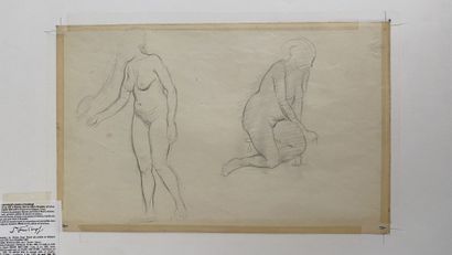 null Leonide FRECHKOP( 1897-1982 )

Lot of 5 sheets, drawn on the front and back...