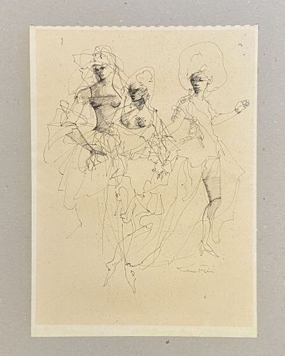 null 
Leonor FINI (1907-1996)




Lot of 5 prints : 




Signed and justified.




31,5...