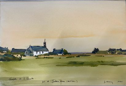 null Henri DAVY (1913-1988)

Strong lot of 50 watercolors on the theme of landscapes.

Various...